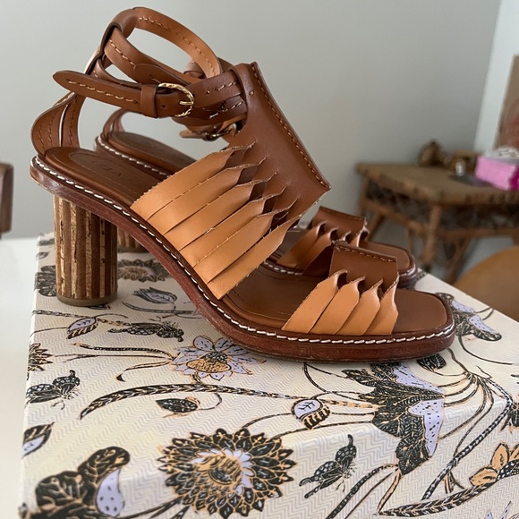 Ulla Johnson Madeira Twist Hi Heel sz 37.5 fit like 7.5 - Picture 4 of 9